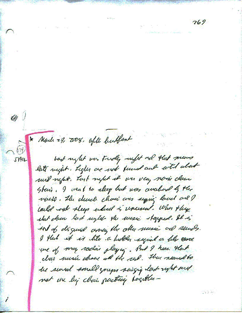 Dr John WorldPeace 2008 Prison Journal